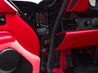 1996 Porsche 911 Carrera Coupe Black Flamenco Red Leather WP0AA2997TS322397