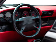 1996 Porsche 911 Carrera Coupe Black Flamenco Red Leather WP0AA2997TS322397