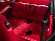 1996 Porsche 911 Carrera Coupe Black Flamenco Red Leather WP0AA2997TS322397