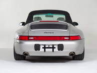 1997 Porsche 993 Carrera Cabriolet Silver WP0A2993VS34034 Studio