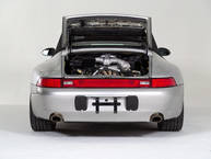 1997 Porsche 993 Carrera Cabriolet Silver WP0A2993VS34034 Studio