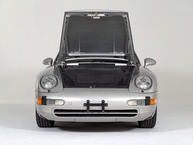 1997 Porsche 993 Carrera Cabriolet Silver WP0A2993VS34034 Studio