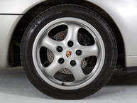 1997 Porsche 993 Carrera Cabriolet Silver WP0A2993VS34034 Studio