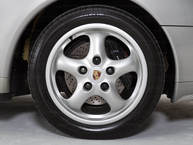 1997 Porsche 993 Carrera Cabriolet Silver WP0A2993VS34034 Studio