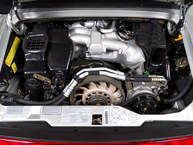 1997 Porsche 993 Carrera Cabriolet Silver WP0A2993VS34034 Studio