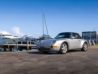 1997 Porsche 993 Carrera Cabriolet Silver WP0A2993VS34034 Outdoors