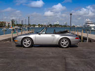 1997 Porsche 993 Carrera Cabriolet Silver WP0A2993VS34034 Outdoors