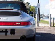 1997 Porsche 993 Carrera Cabriolet Silver WP0A2993VS34034 Outdoors