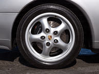 1997 Porsche 993 Carrera Cabriolet Silver WP0A2993VS34034 Outdoors