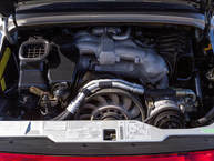 1997 Porsche 993 Carrera Cabriolet Silver WP0A2993VS34034 Outdoors