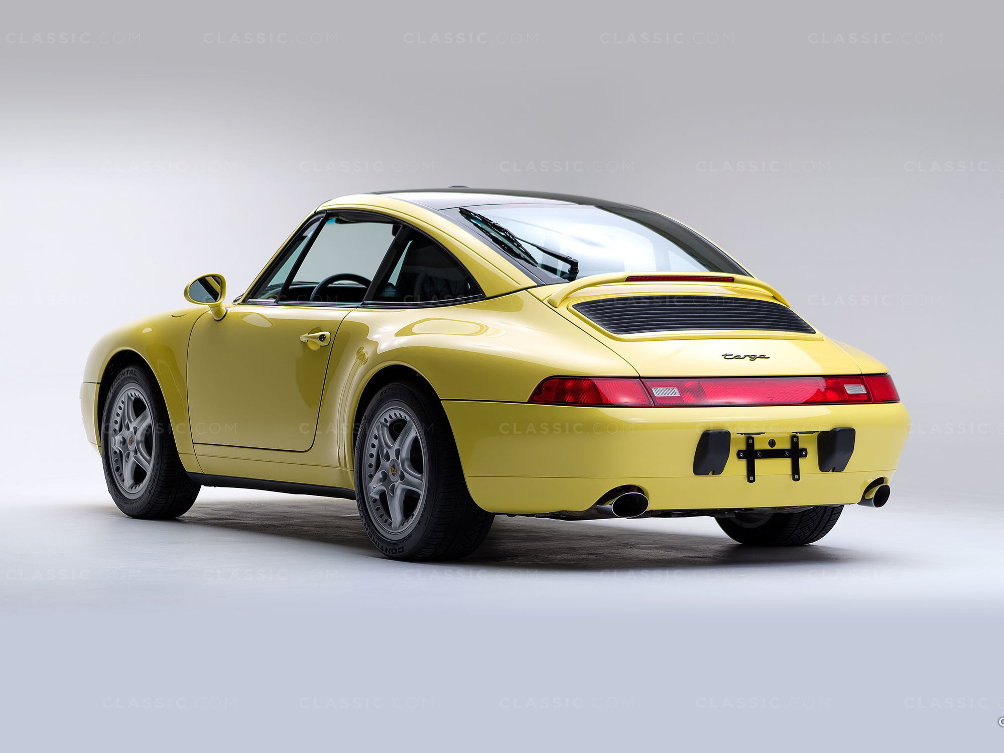 1997 Porsche 964 Targa Pastel Yellow WP0DA2998VS385458