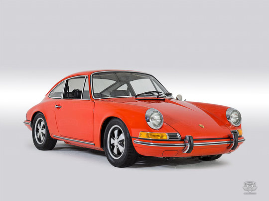 1970 Porsche 911T Tangerine