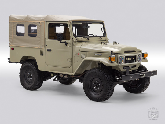 1980 Toyota Land Cruiser FJ43-65818 Beige