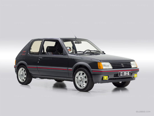 1987 Peugeot 205 GTI 1.9 VF3741C8607718365