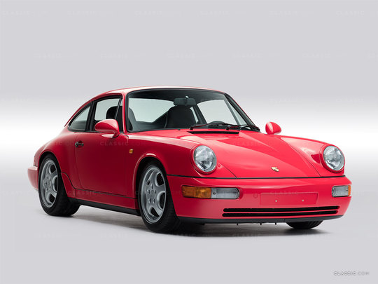 1991 Porsche 964 Carrera RS Coupe WP0ZZZ96ZNS490280 Guards Red