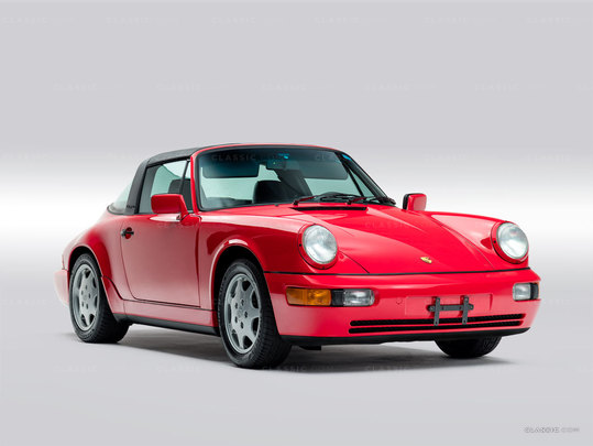 1991 Porsche 964 Carrera-2 Targa Guards Red P0BB29