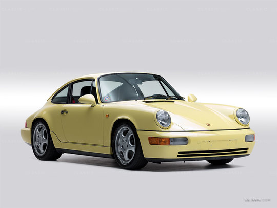 1991 Porsche 964 RS Limone Yellow WPOZZZ96ZN490974