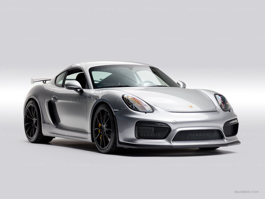 2016 Porsche GT4 Cayman Silver WPOAC2A82GK192709